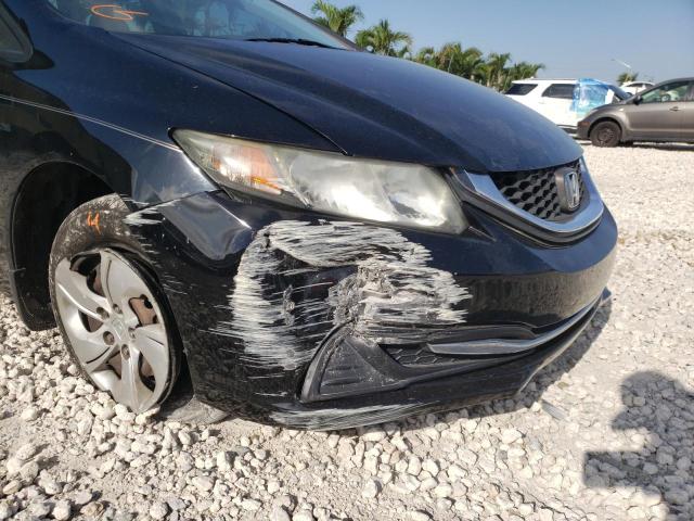 Photo 9 from auction – 2013 HONDA CIVIC LX with VIN 19XFB2F58DE089624