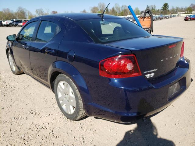 Photo 3 from auction – 2013 DODGE AVENGER SE with VIN 1C3CDZAG2DN750238