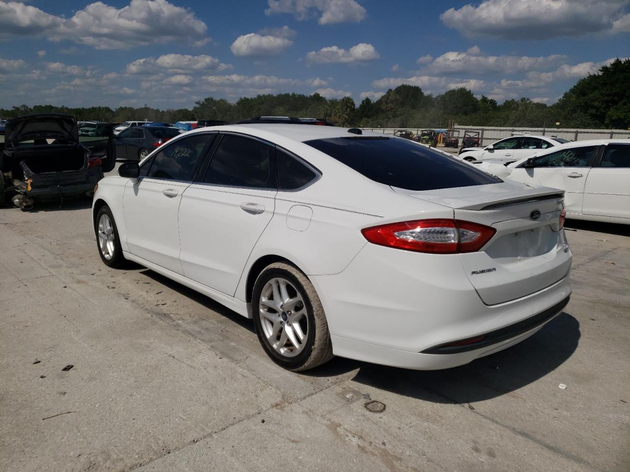 Photo 3 from auction – 2013 FORD FUSION SE with VIN 3FA6P0HR3DR347911
