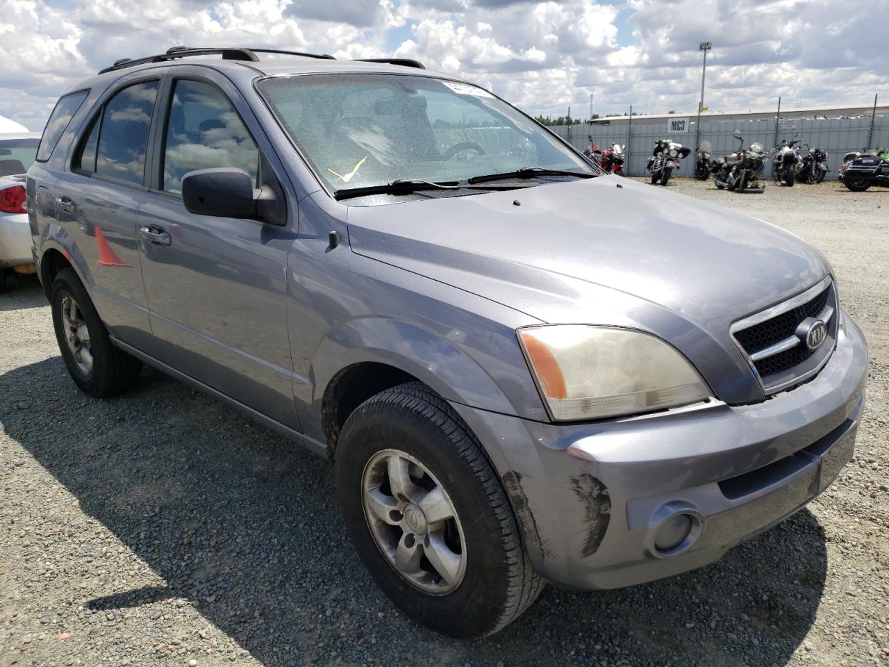 Photo 1 from auction – 2006 KIA SORENTO EX with VIN KNDJD733665542836