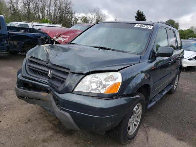 Photo 2 from auction – 2004 HONDA PILOT EXL with VIN 2HKYF18504H583959