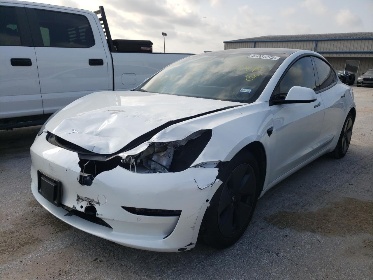 Photo 2 from auction – 2021 TESLA MODEL 3 with VIN 5YJ3E1EA8MF848270