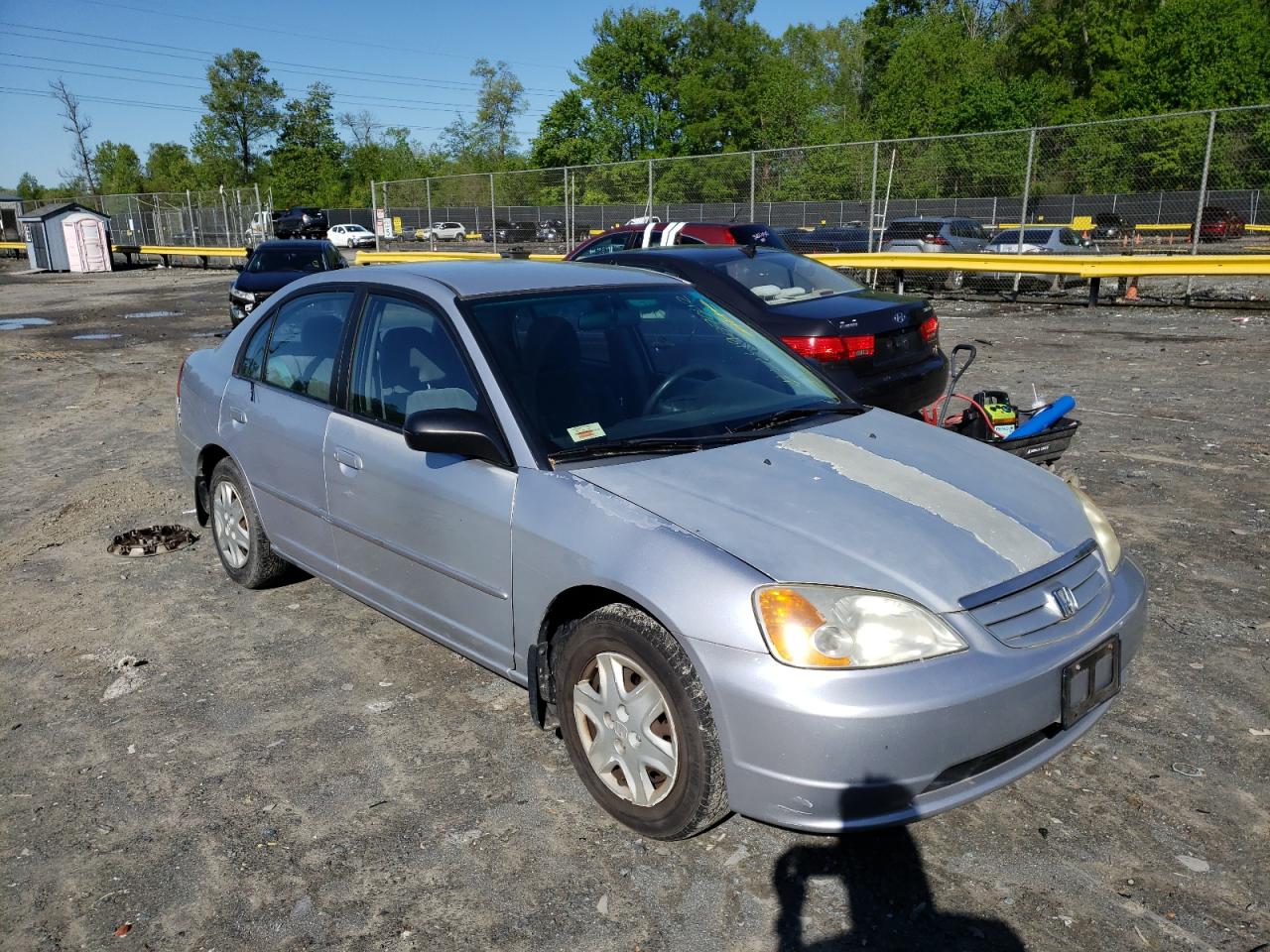Photo 1 from auction – 2003 HONDA CIVIC LX with VIN 1HGES16593L006411