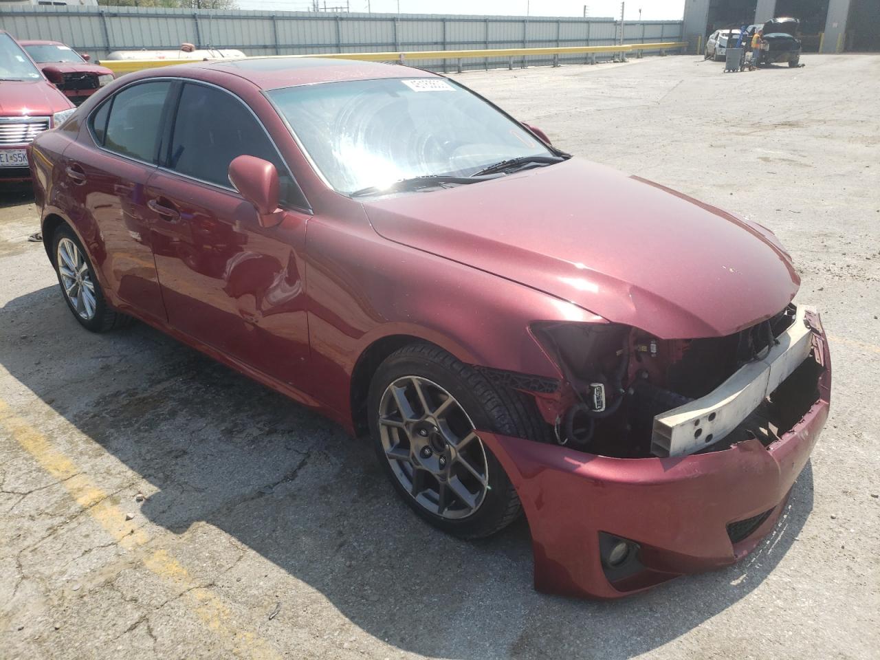 LEXUS IS 250 2011 with VIN JTHBF5C23B5137908 - Photo from auction