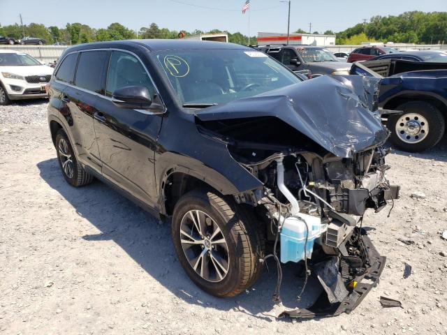 TOYOTA HIGHLANDER 2018 with VIN 5TDZZRFH0JS257821 - Photo from auction