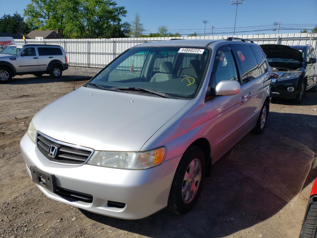 Photo 2 from auction – 2004 HONDA ODYSSEY EX with VIN 5FNRL18624B026264