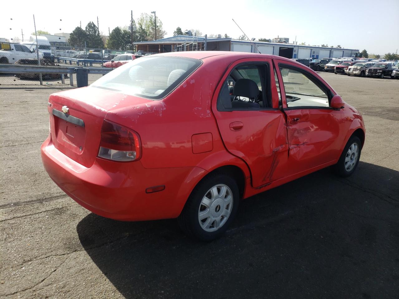 Photo 4 from auction – 2004 CHEVROLET AVEO with VIN KL1TD52614B191493