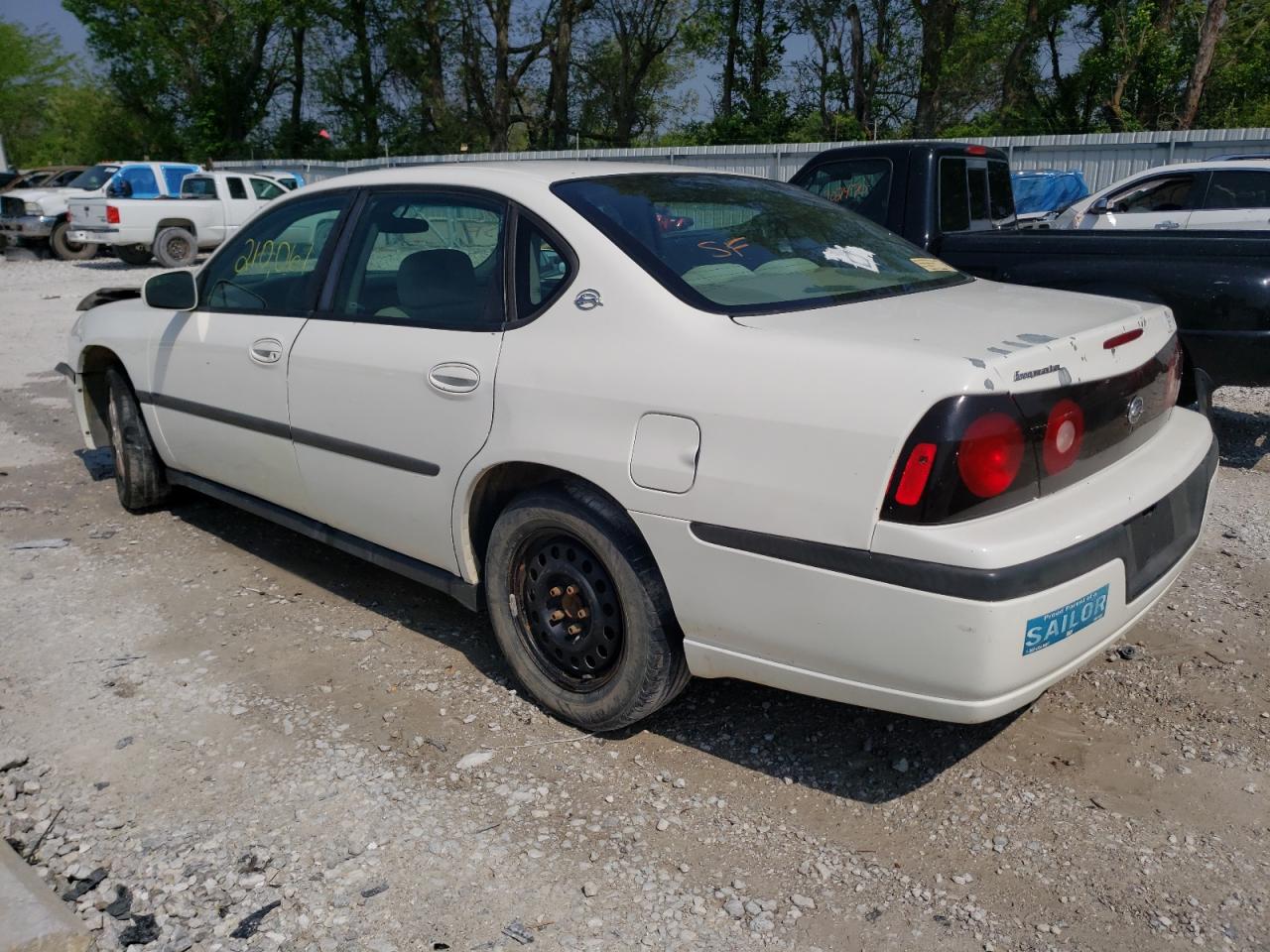 Photo 3 from auction – 2004 CHEVROLET IMPALA with VIN 2G1WF52E349332503