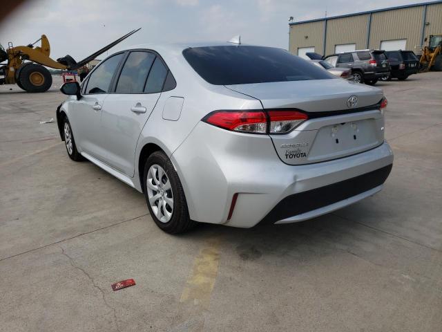 Photo 3 from auction – 2022 TOYOTA COROLLA LE with VIN 5YFEPMAE1NP301991
