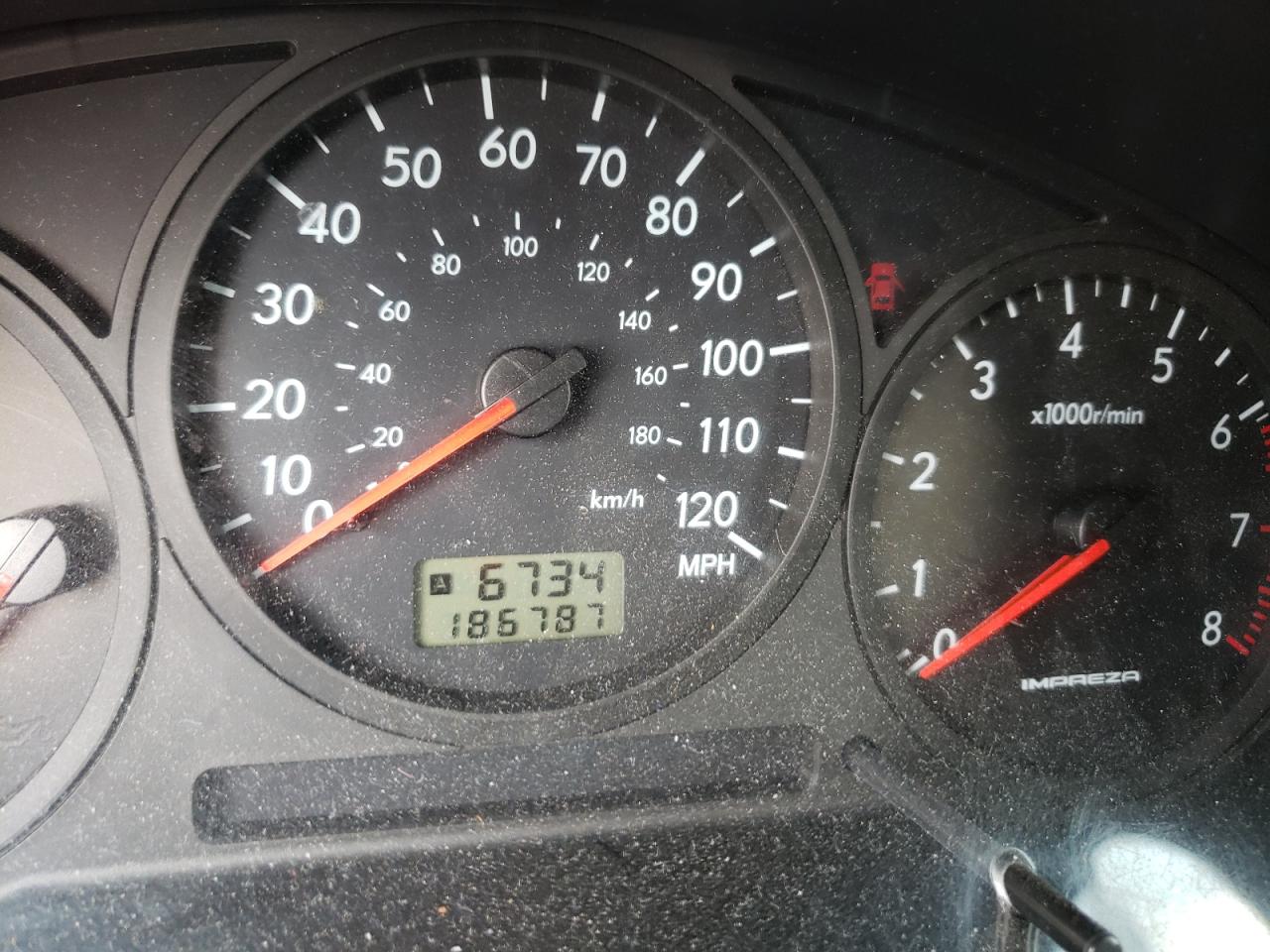Photo 8 from auction – 2004 SUBARU IMPREZA TS with VIN JF1GG65524G812050
