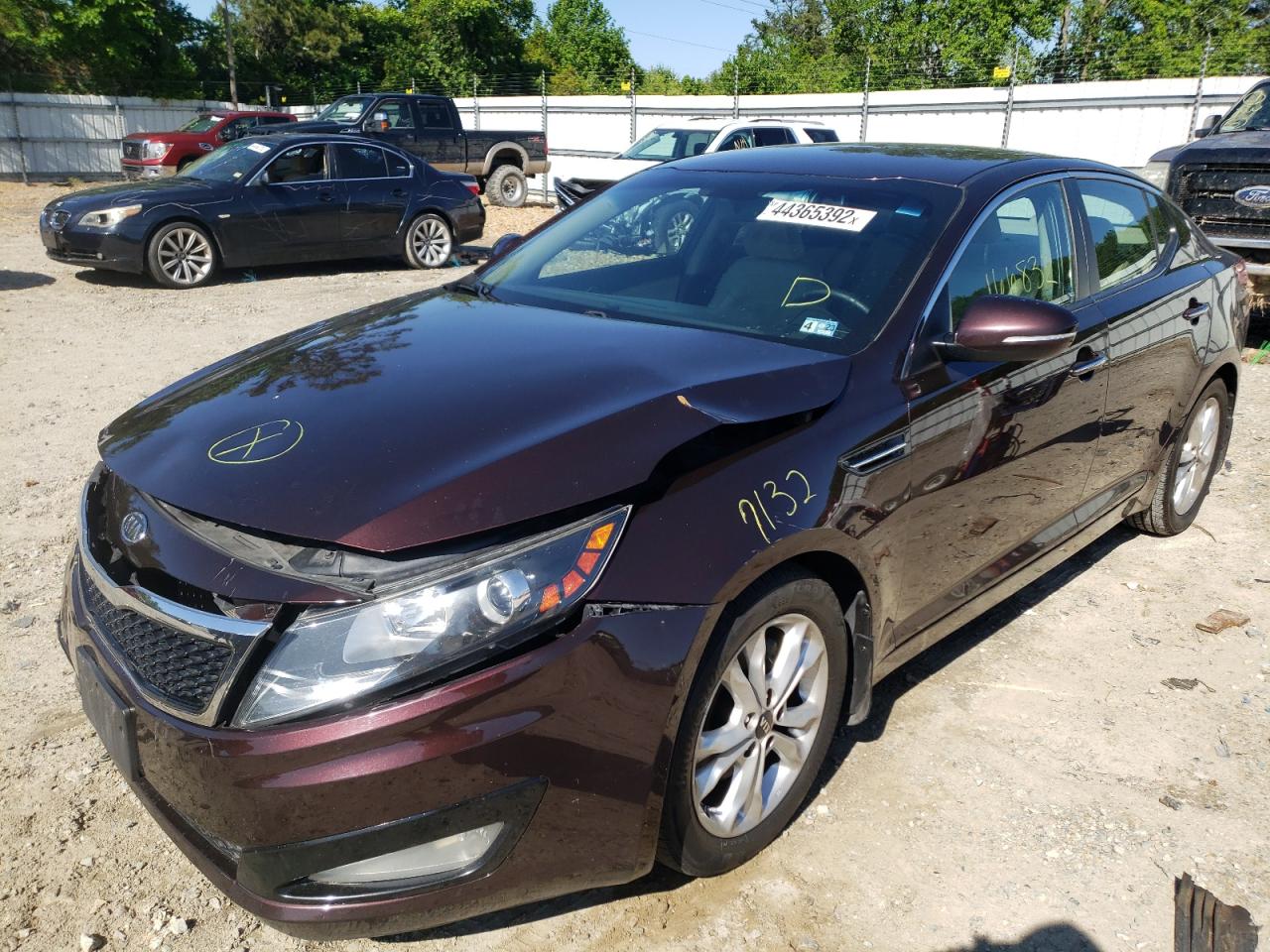 Photo 2 from auction – 2011 KIA OPTIMA EX with VIN KNAGN4A76B5072147