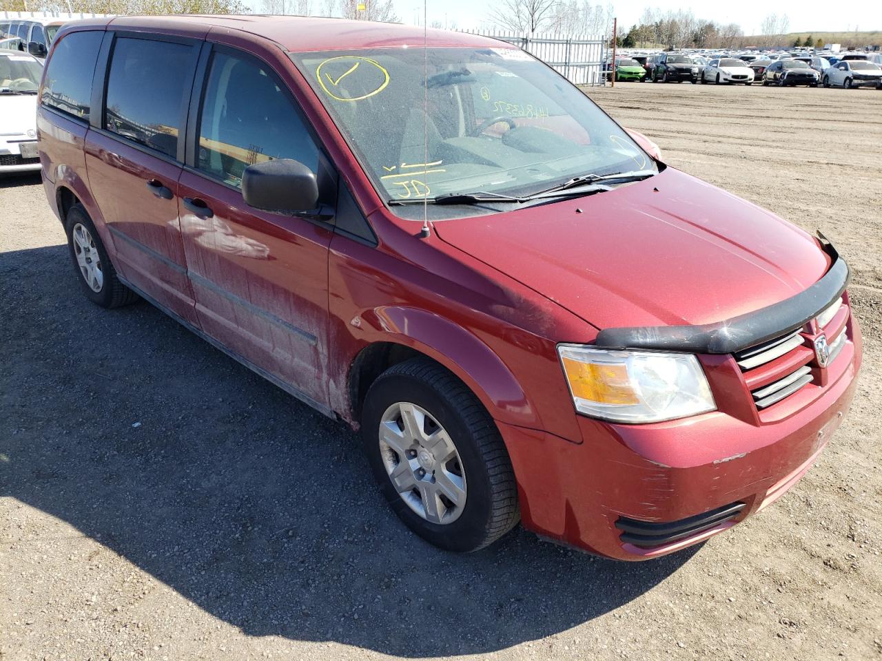 DODGE GRAND CARA 2010 with VIN 2D4RN4DE4AR481936 - Photo from auction