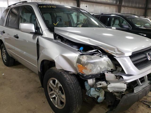 Photo 9 from auction – 2005 HONDA PILOT EXL with VIN 5FNYF18665B001260