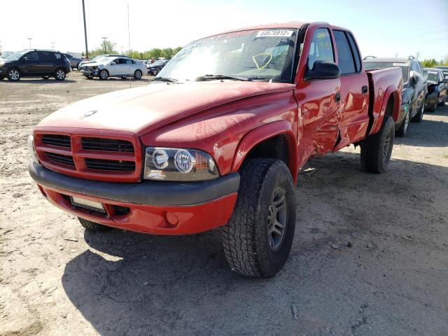 Photo 2 from auction – 2002 DODGE DAKOTA QUA with VIN 1B7HG38X72S620241
