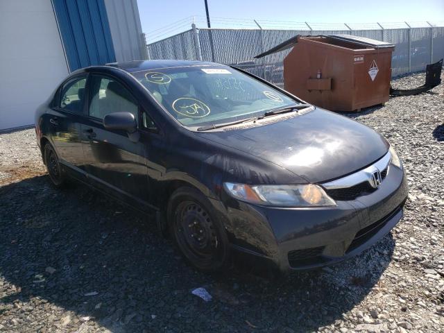 HONDA CIVIC DX 2010 with VIN 2HGFA1E27AH036189 - Photo from auction