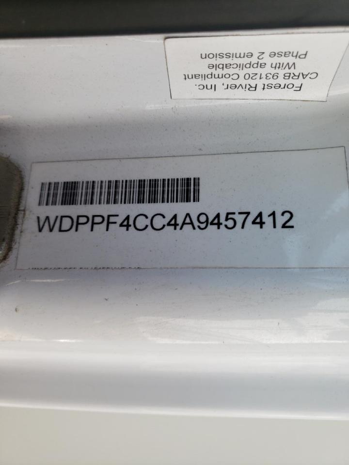 Photo 10 from auction – 2010 SPRINTER ALL MODELS with VIN WDPPF4CC4A9457412