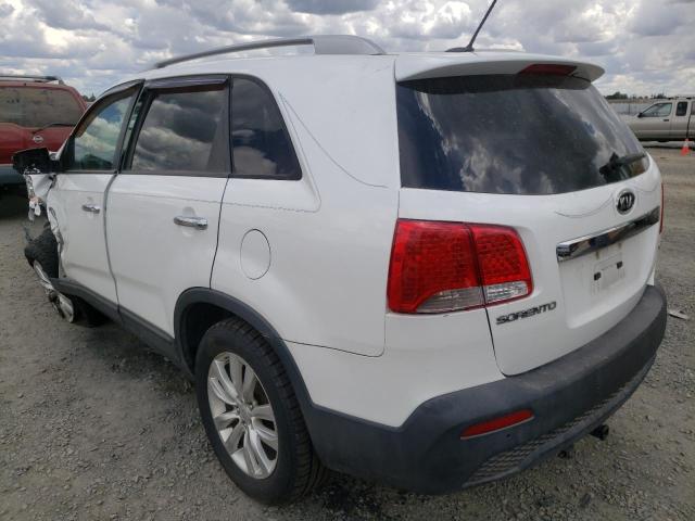 Photo 3 from auction – 2011 KIA SORENTO EX with VIN 5XYKUDA27BG048547
