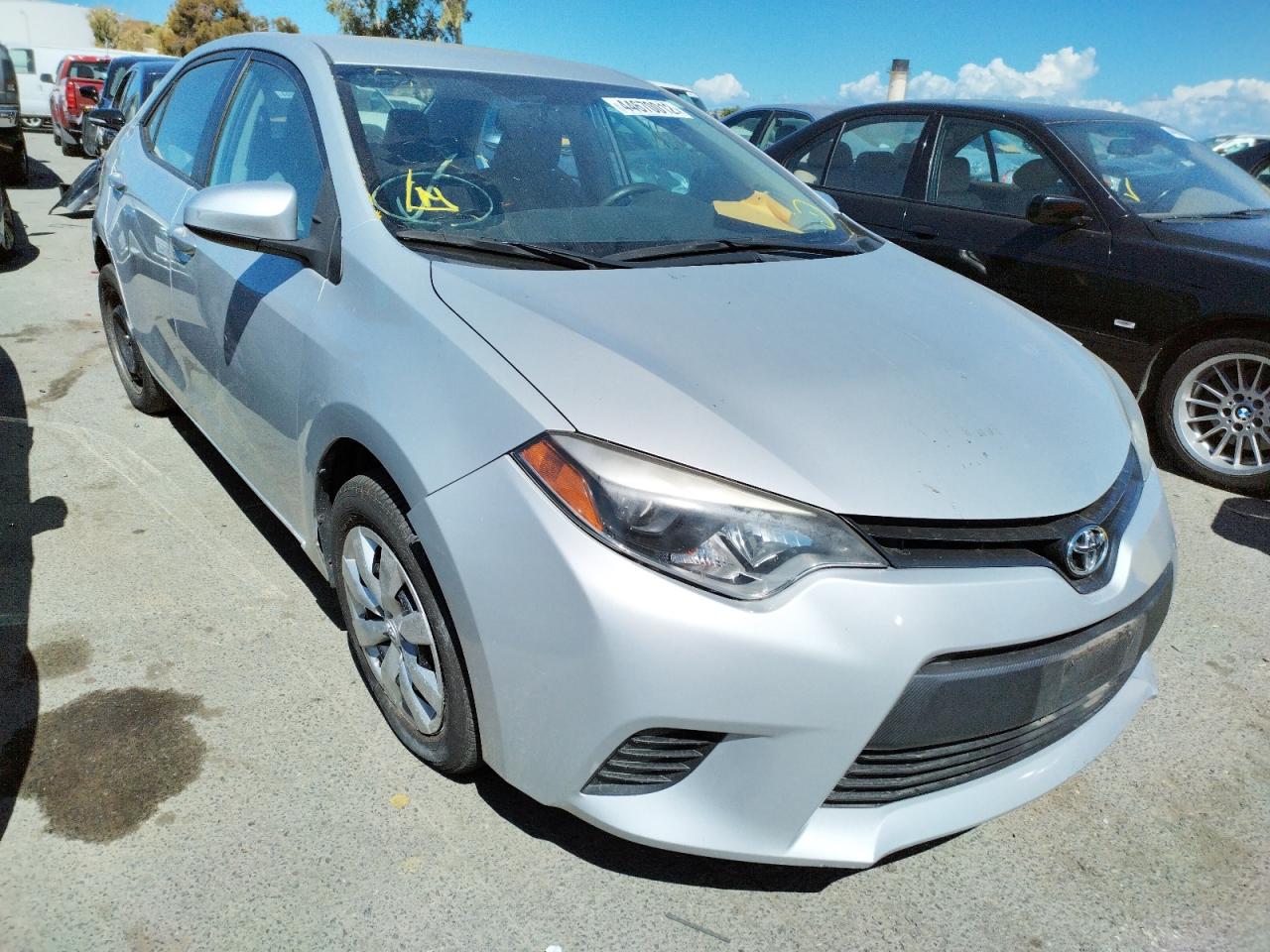 TOYOTA COROLLA L 2014 with VIN 2T1BURHE1EC045379 - Photo from auction