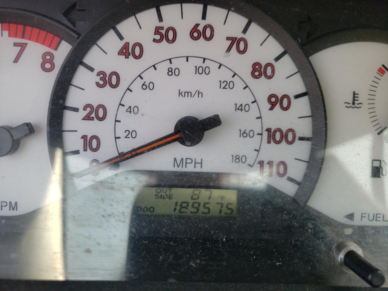 Photo 8 from auction – 2003 TOYOTA COROLLA with VIN 1NXBR32EX3Z028082