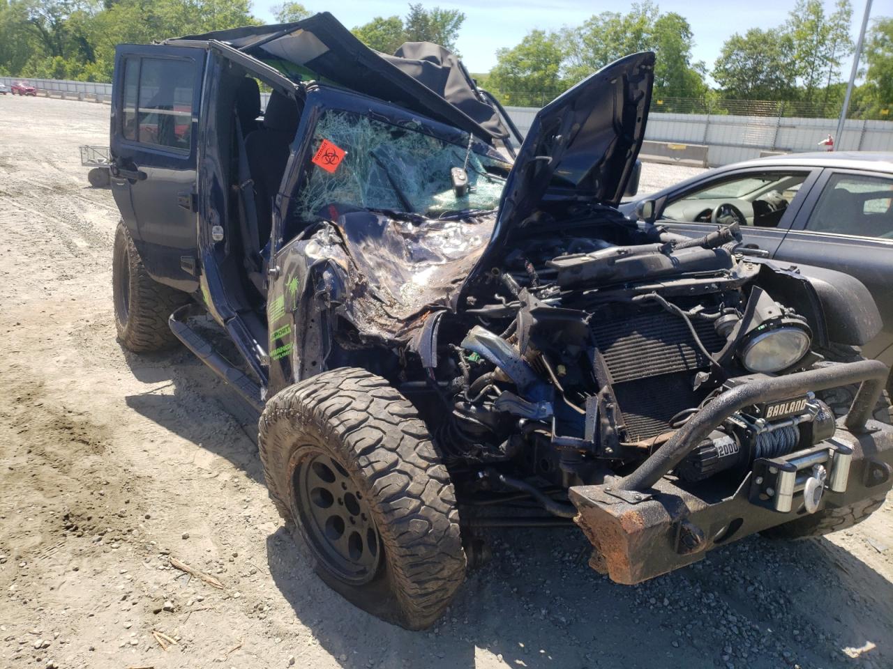 Photo 1 from auction – 2013 JEEP WRANGLER U with VIN 1C4HJWDG3DL514102