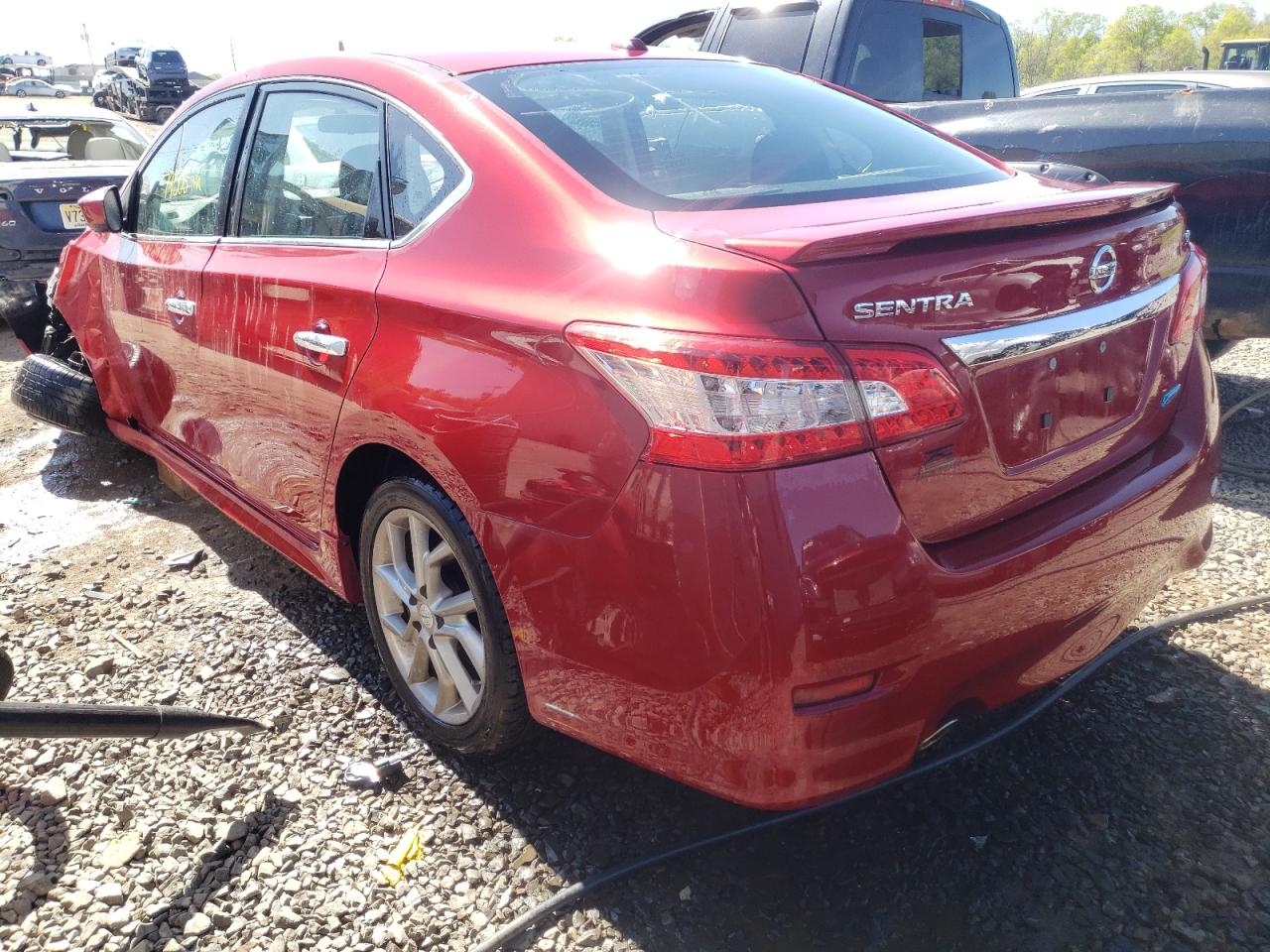 Photo 3 from auction – 2013 NISSAN SENTRA S with VIN 3N1AB7AP1DL791928