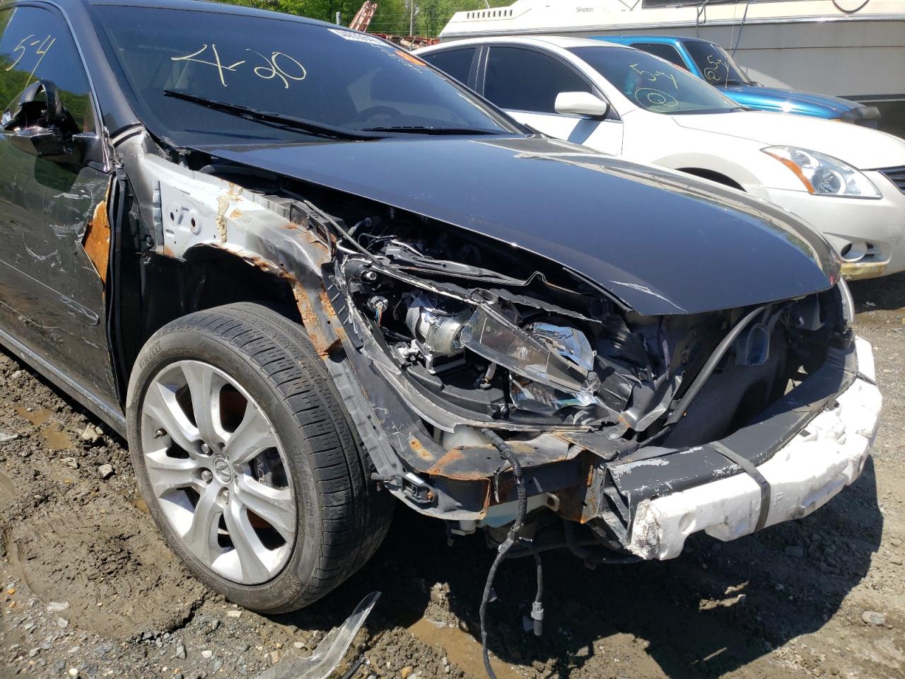 Photo 9 from auction – 2009 ACURA RL with VIN JH4KB266X9C000561