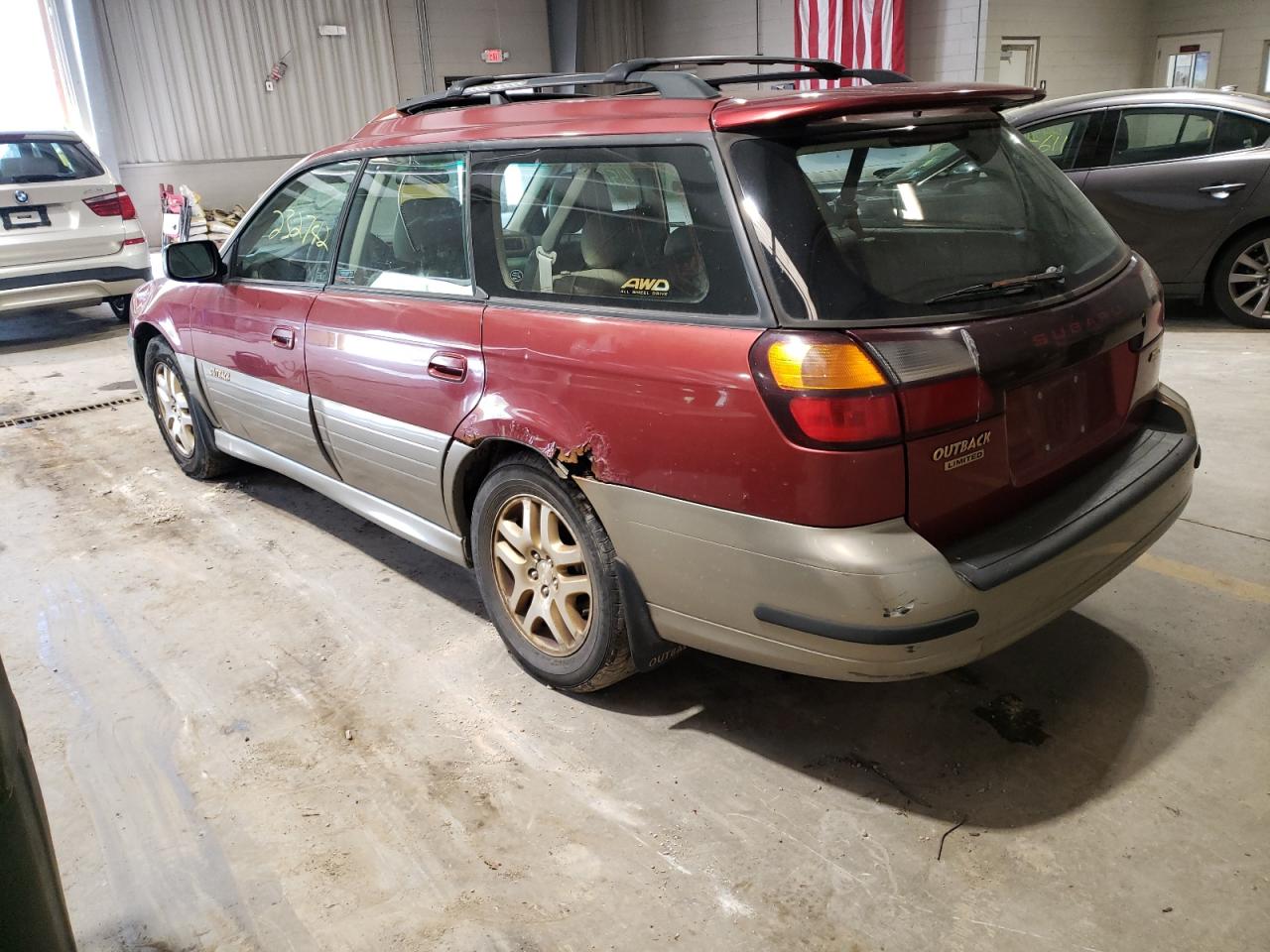 Photo 3 from auction – 2003 SUBARU LEGACY OUT with VIN 4S3BH686937614344