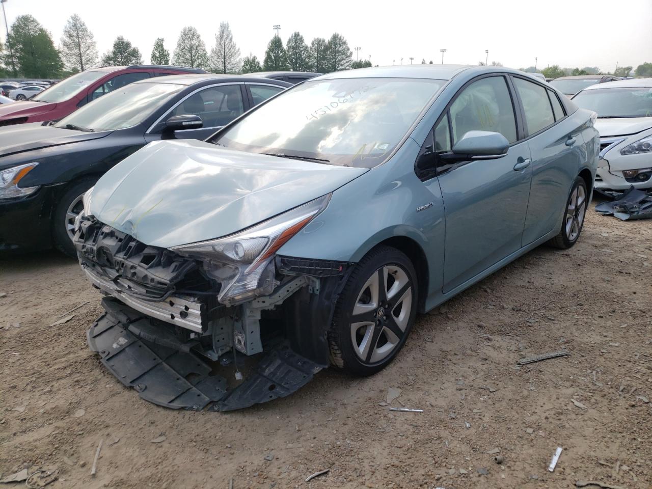 Photo 2 from auction – 2017 TOYOTA PRIUS with VIN JTDKARFU0H3039816