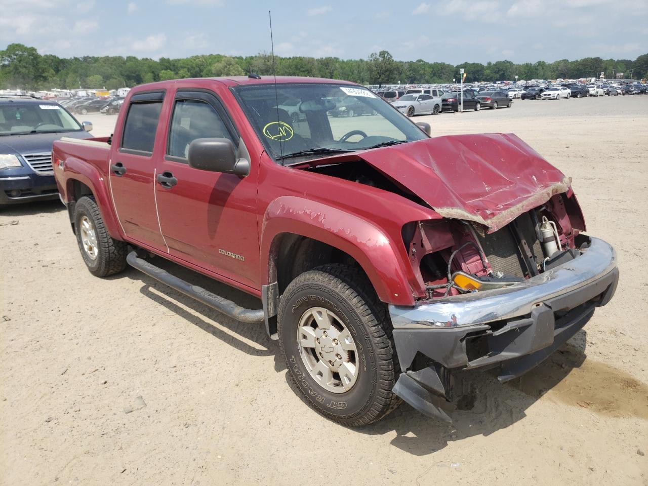 CHEVROLET COLORADO 2005 with VIN 1GCDT136558241284 - Photo from auction