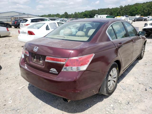 Photo 4 from auction – 2012 HONDA ACCORD LX with VIN 1HGCP2F32CA241662