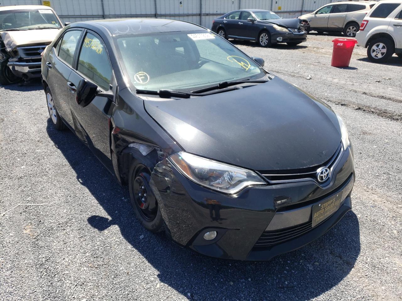 TOYOTA COROLLA L 2016 with VIN 2T1BURHE6GC715222 - Photo from auction