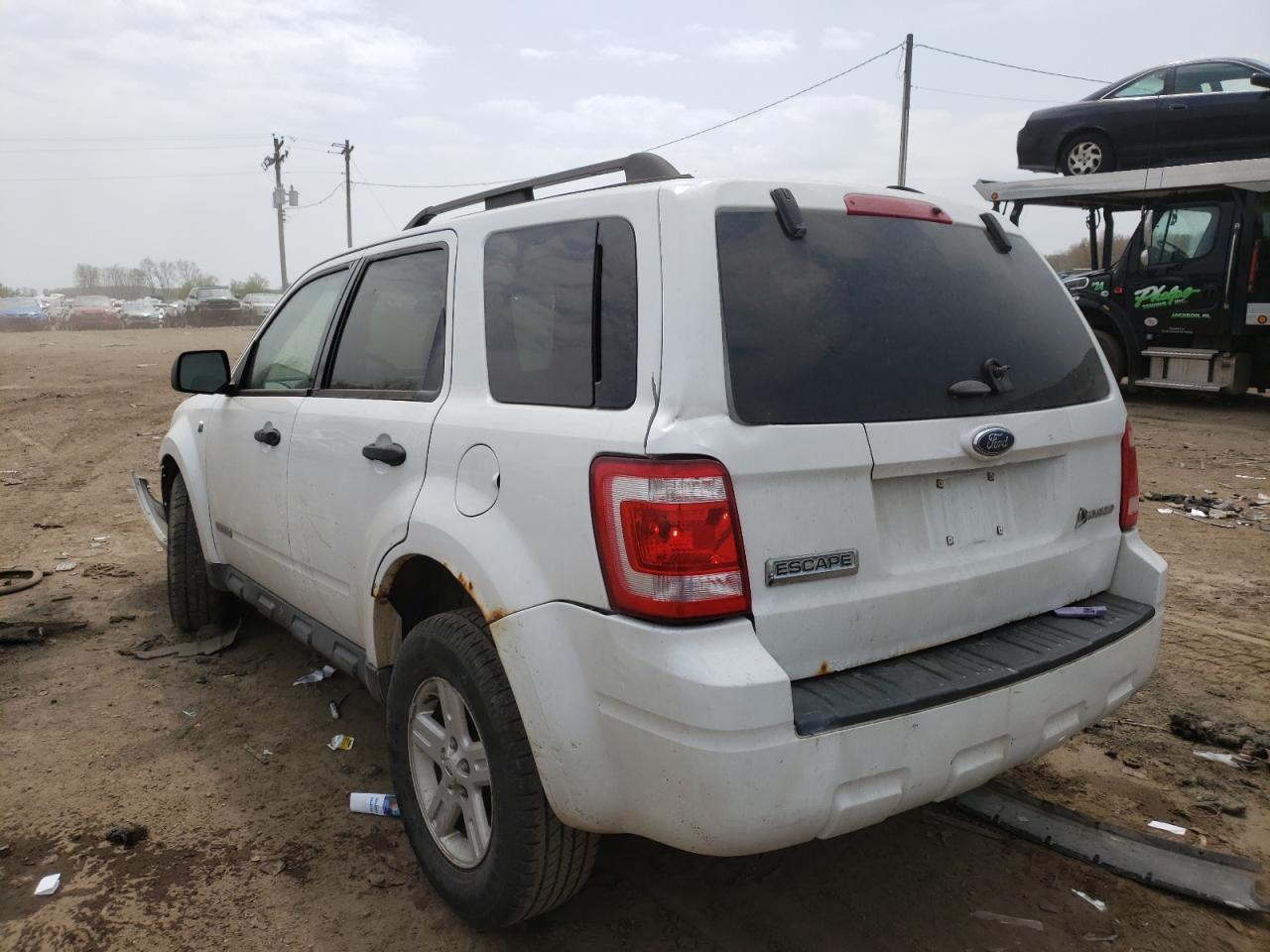 Photo 3 from auction – 2008 FORD ESCAPE HEV with VIN 1FMCU59H78KC63976