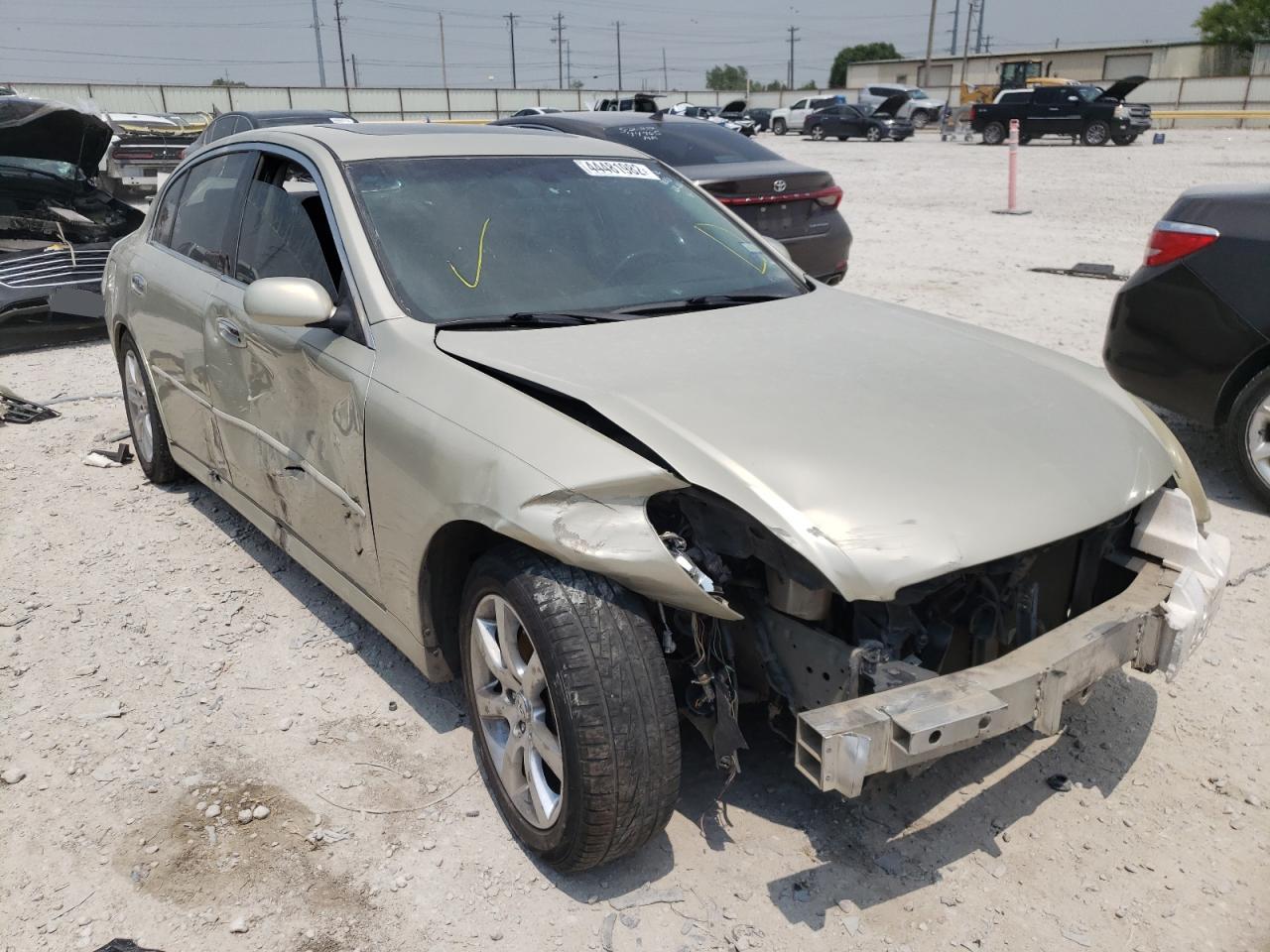 INFINITI G35 2005 with VIN JNKCV51E75M201351 - Photo from auction
