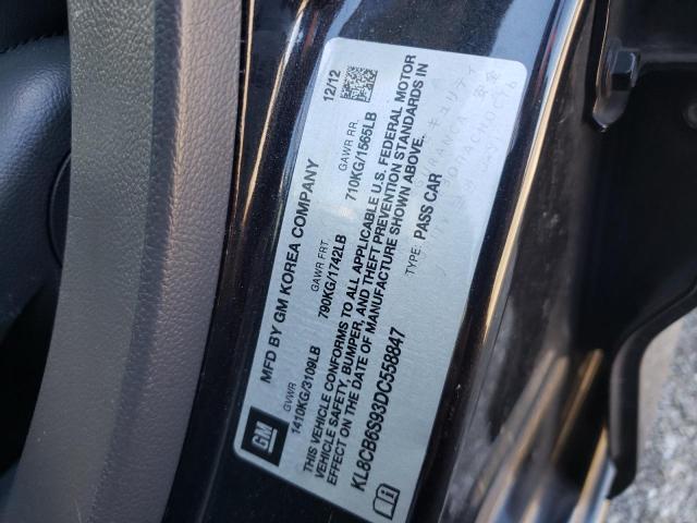 Photo 10 from auction – 2013 CHEVROLET SPARK LS with VIN KL8CB6S93DC558847