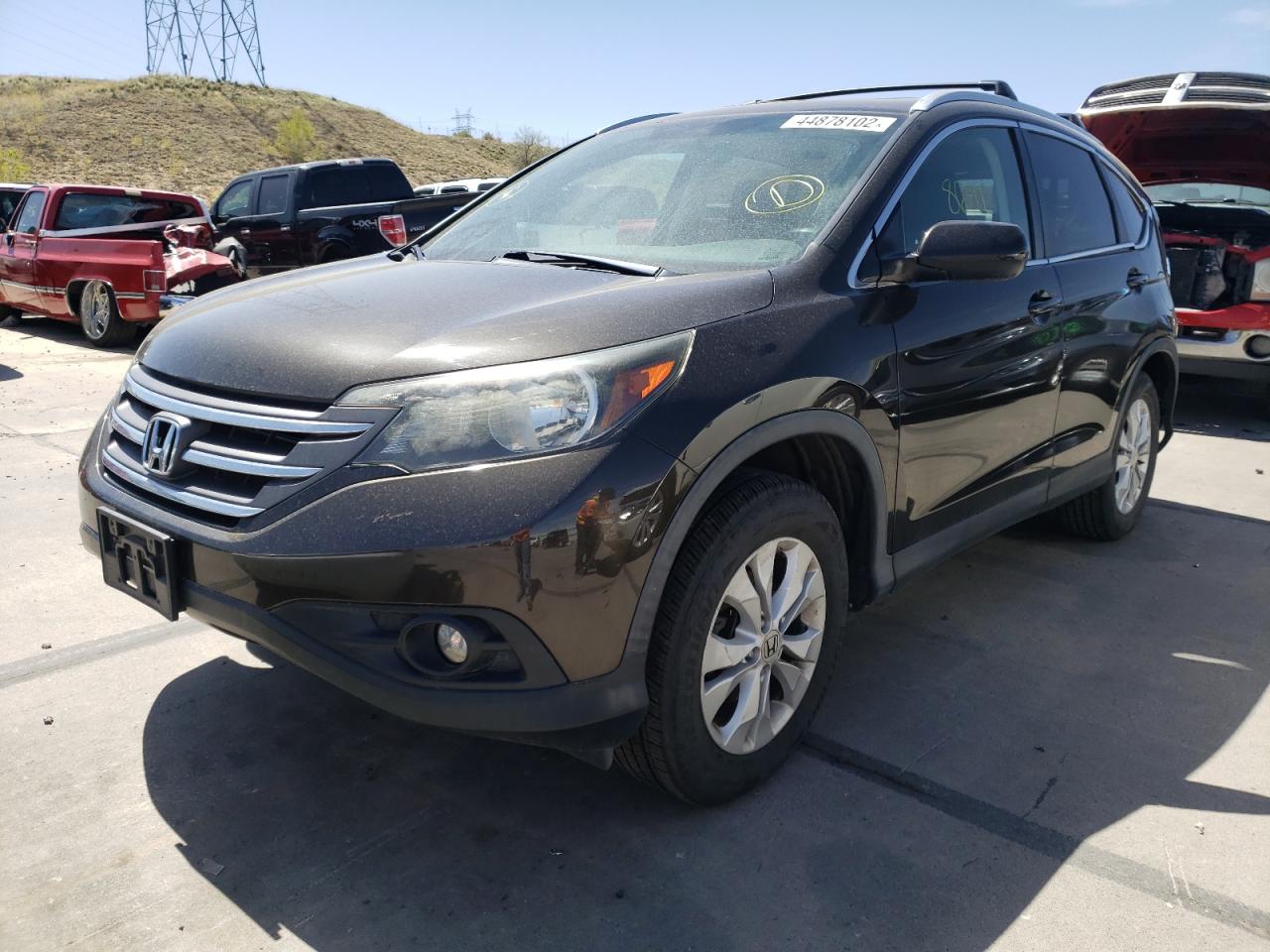 Photo 2 from auction – 2013 HONDA CR-V EX with VIN 5J6RM4H59DL064359