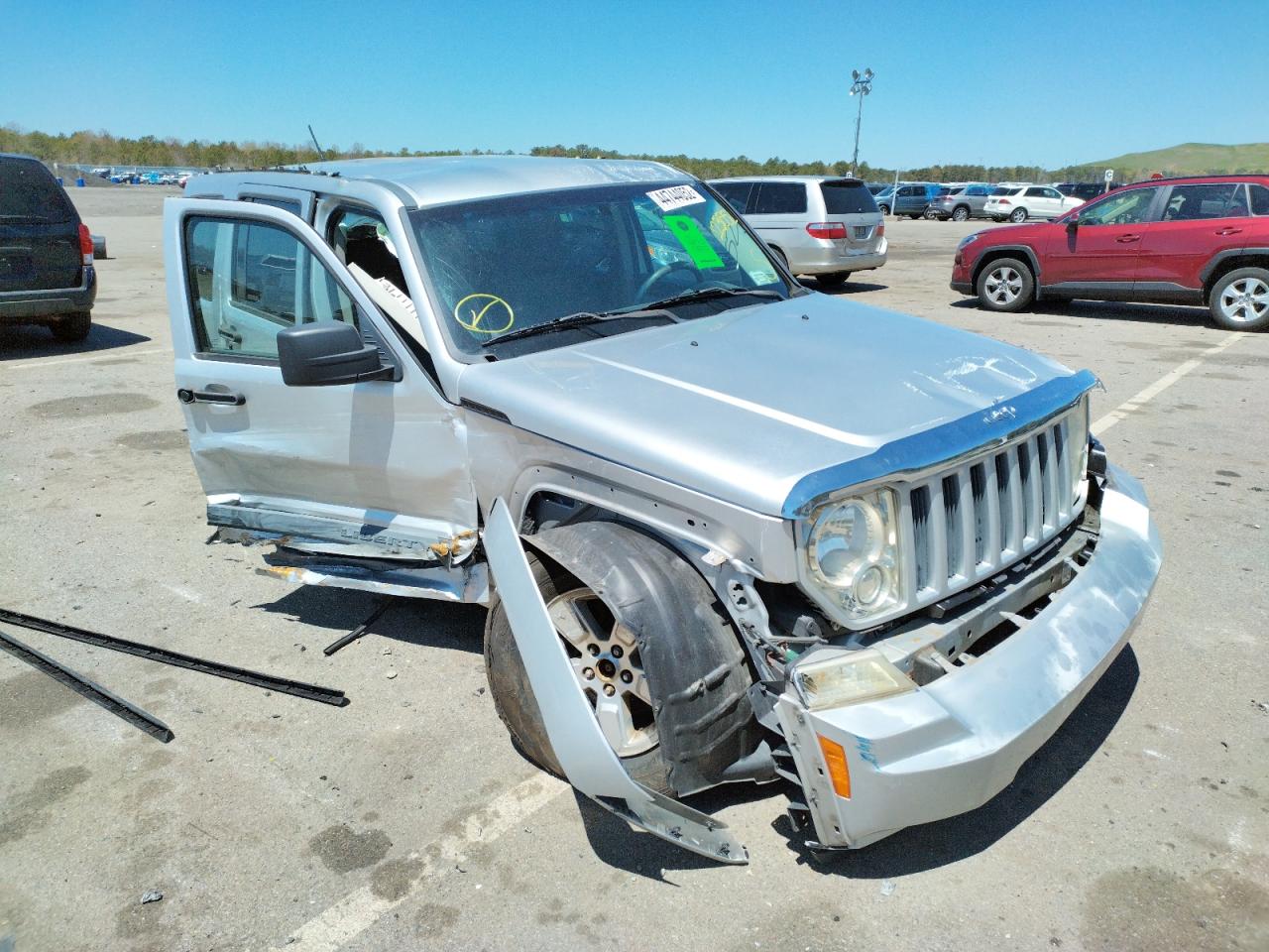 Photo 1 from auction – 2008 JEEP LIBERTY SP with VIN 1J8GN28K18W123552