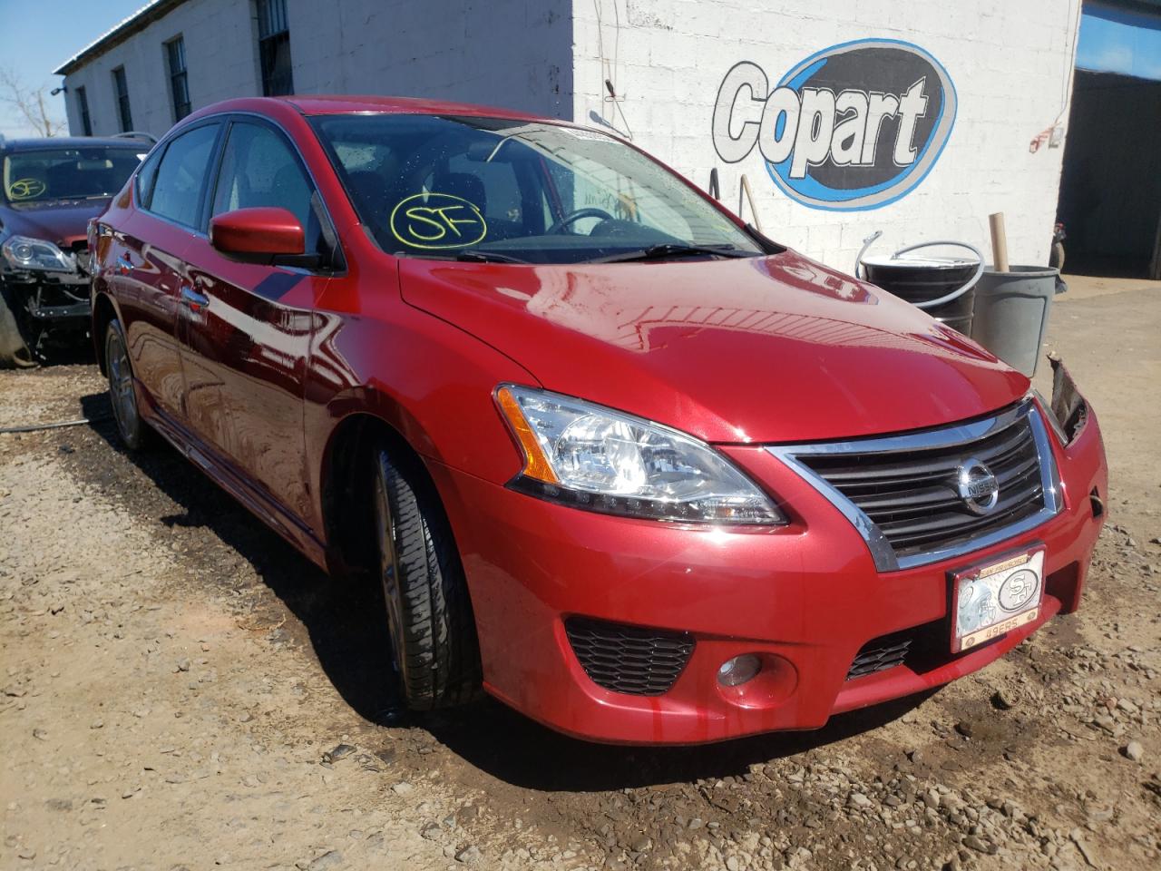 Photo 1 from auction – 2013 NISSAN SENTRA S with VIN 3N1AB7AP1DL791928