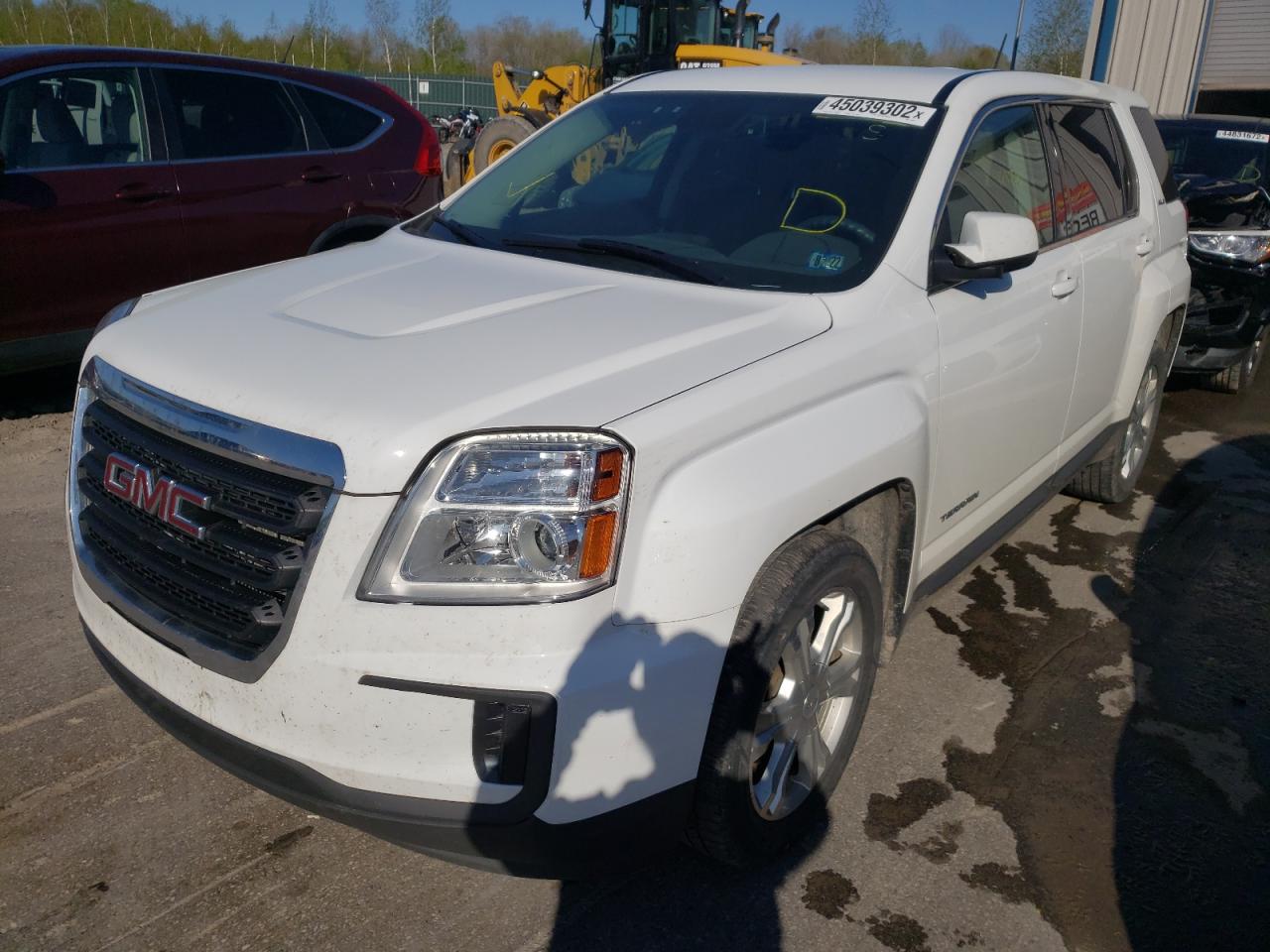 Photo 2 from auction – 2017 GMC TERRAIN SL with VIN 2GKFLSEK0H6129225