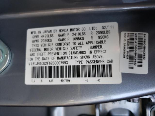 Photo 10 from auction – 2011 ACURA TSX with VIN JH4CU2F62BC007993