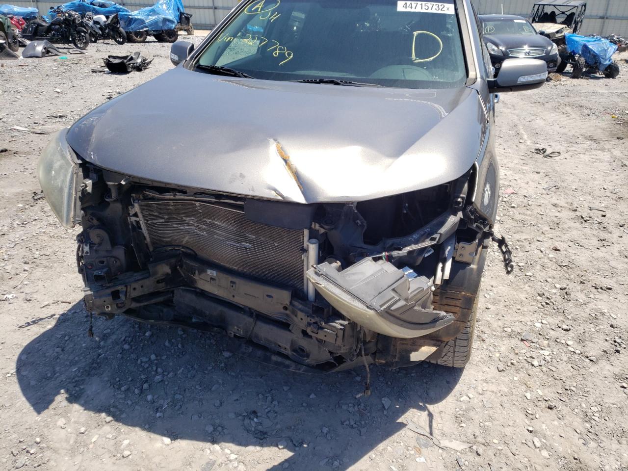 Photo 9 from auction – 2012 KIA SORENTO EX with VIN 5XYKU4A60CG227789