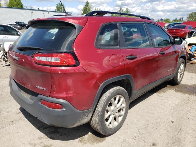 Photo 4 from auction – 2015 JEEP CHEROKEE S with VIN 1C4PJLAB2FW695231