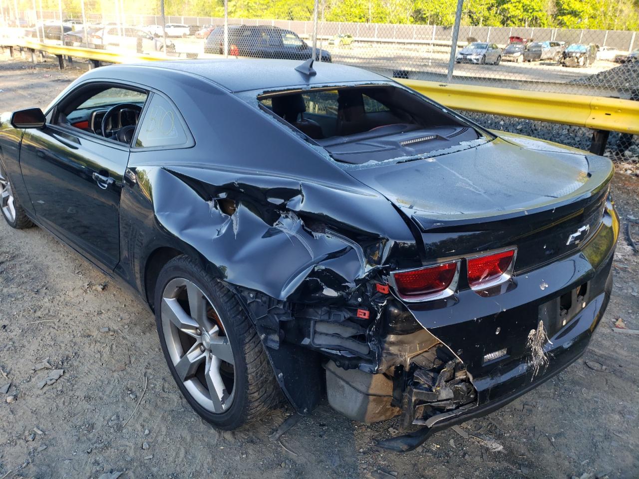 Photo 9 from auction – 2011 CHEVROLET CAMARO LT with VIN 2G1FC1ED4B9180216
