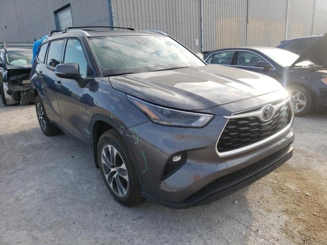 Photo 1 from auction – 2022 TOYOTA HIGHLANDER with VIN 5TDGZRBH6NS187812