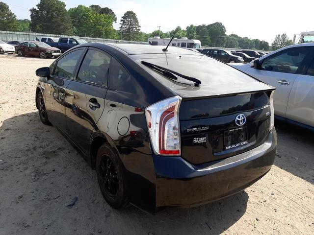 Photo 3 from auction – 2013 TOYOTA PRIUS with VIN JTDKN3DU9D5636594