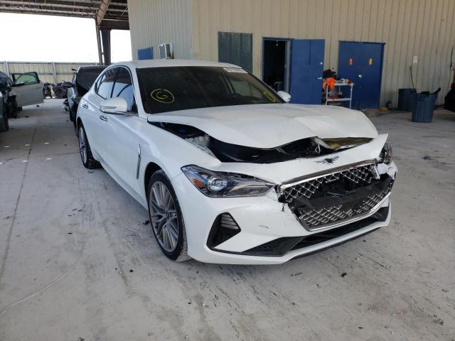 GENESIS G70 2021 with VIN KMTG64LA8MU074968 - Photo from auction