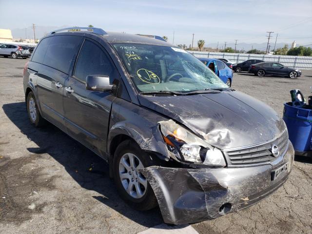 Photo 1 from auction – 2008 NISSAN QUEST S with VIN 5N1BV28U98N123433
