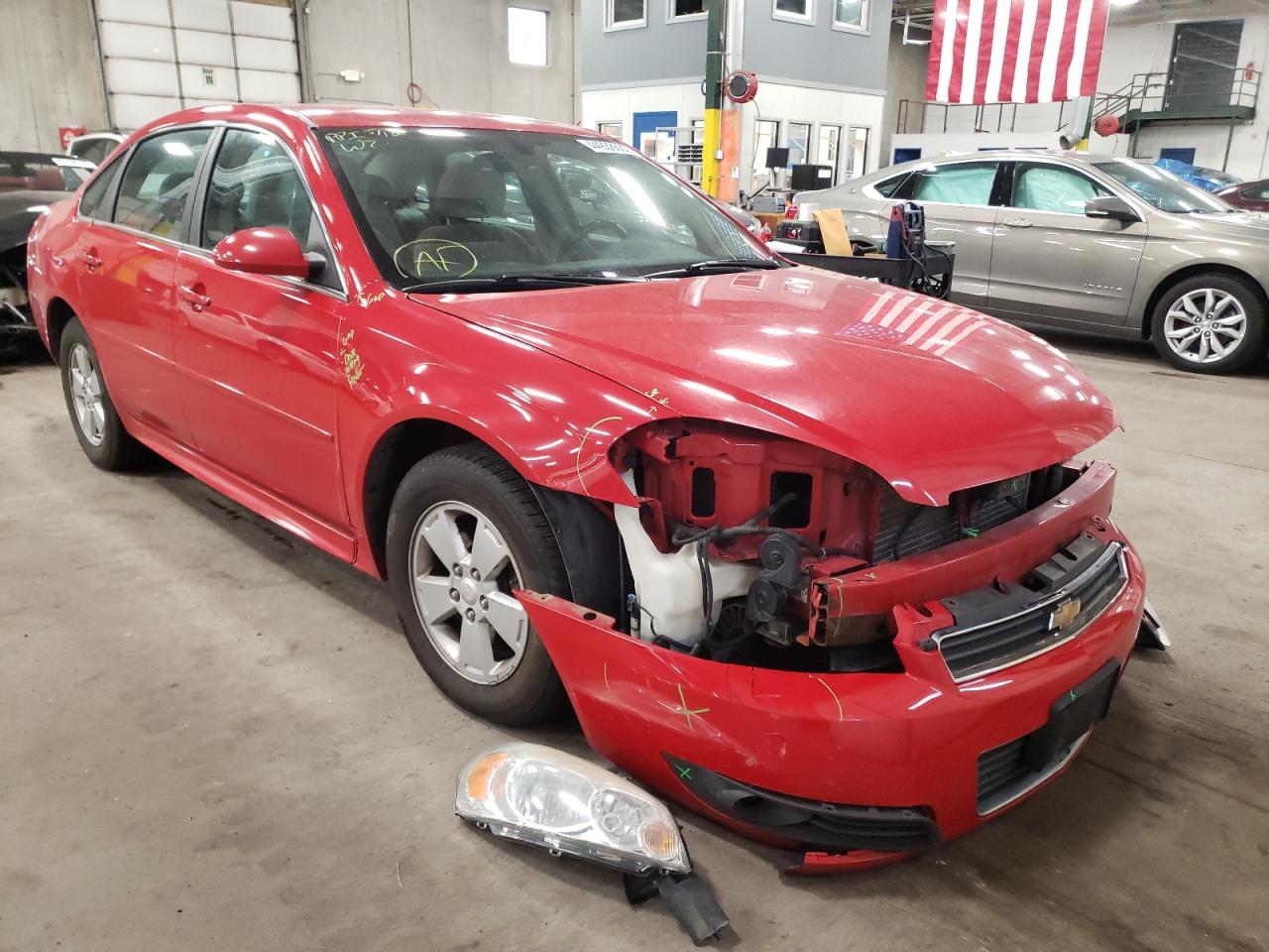 CHEVROLET IMPALA LT 2011 with VIN 2G1WG5EK1B1114070 - Photo from auction