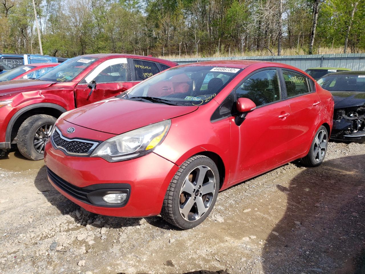 Photo 2 from auction – 2012 KIA RIO EX with VIN KNADN4A30C6047174