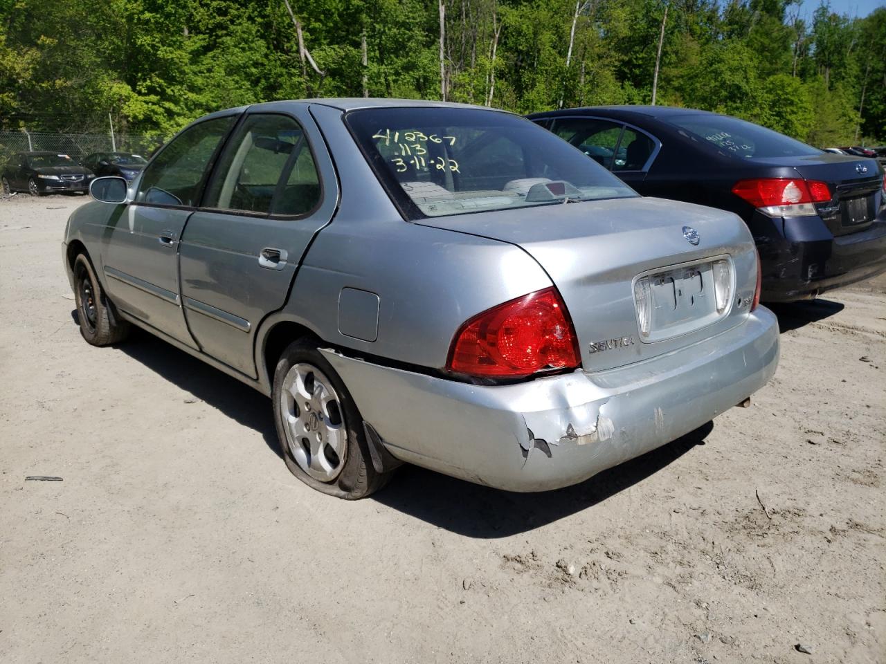 Photo 3 from auction – 2004 NISSAN SENTRA 1.8 with VIN 3N1CB51D44L856970