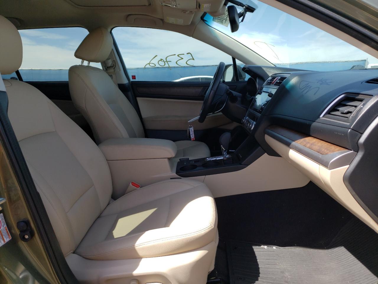 Photo 5 from auction – 2016 SUBARU OUTBACK 3. with VIN 4S4BSENC4G3311342